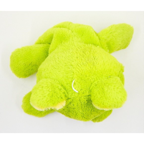 Spark Create Imagine Green Frog Croaking Ribbit Sound Plush Hand Puppet - Picture 5 of 9
